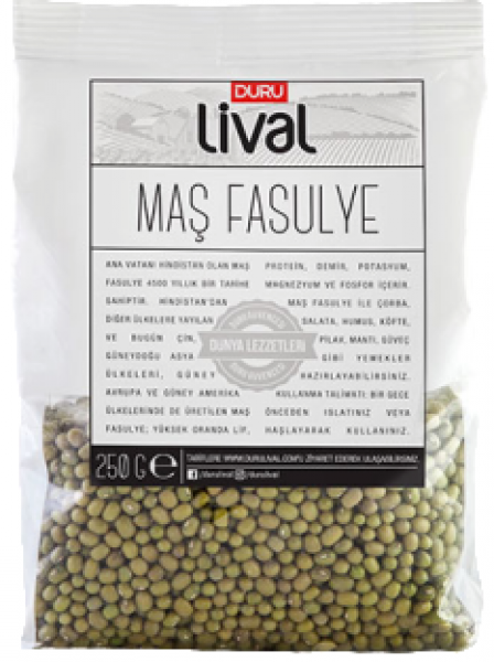Duru Lival Maş Fasulye 250 gr