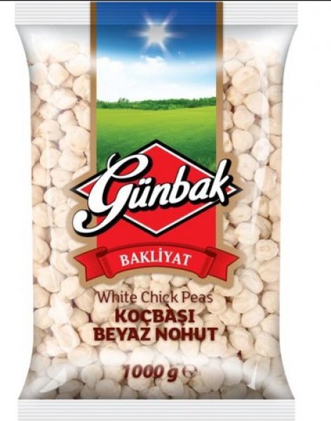 Günbak Koçbaşı Beyaz Nohut 1 kg