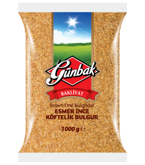 Günbak Esmer Köftelik İnce Bulgur 1 kg
