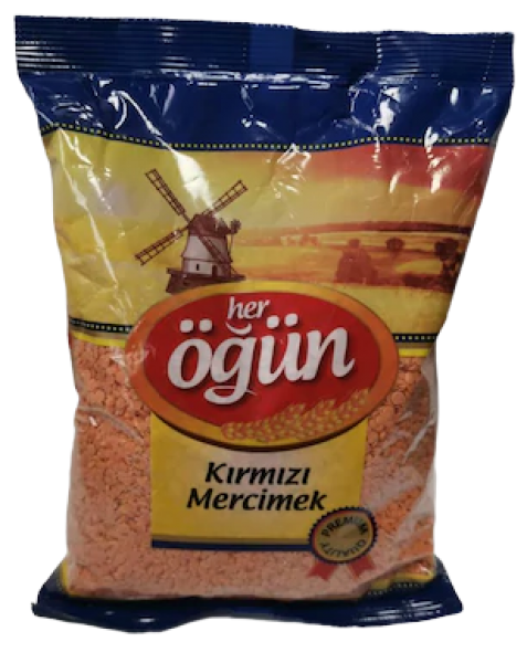 Öğün Kırmızı Yaprak Mercimek 5 kg (5 kg)