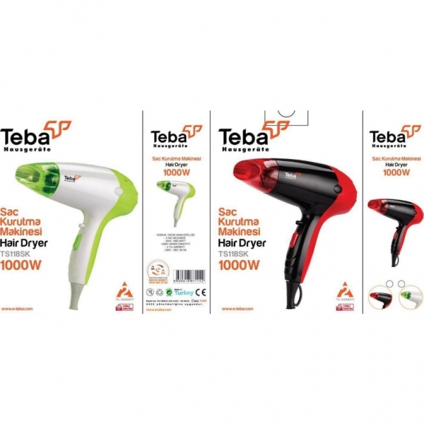 Teba TS118SK Saç Kurutma Makinesi