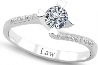 Law Pırlanta 1104Y07243 0.45 Karat Pırlanta Yüzük