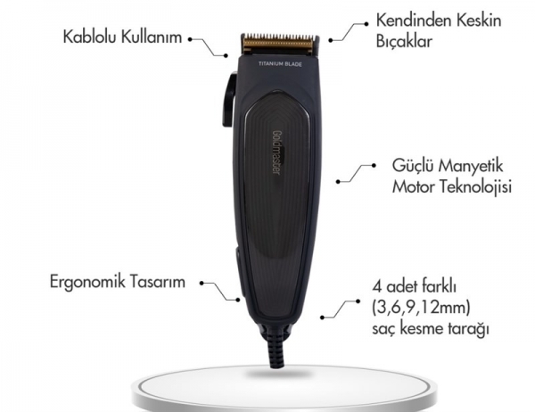 Goldmaster GM-8118 Fenix Saç Kesme Makinesi