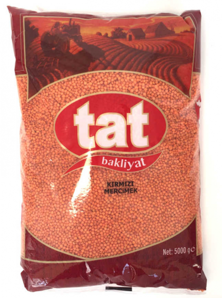 Tat Kırmızı Mercimek 5 kg