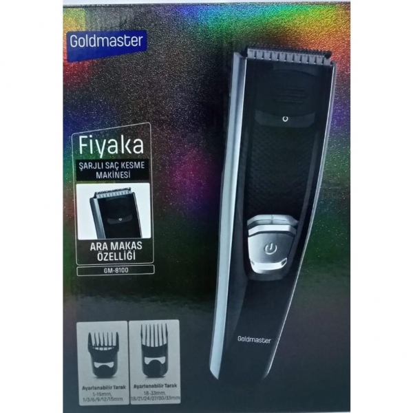 Goldmaster GM-8100 Fiyaka Saç Kesme Makinesi