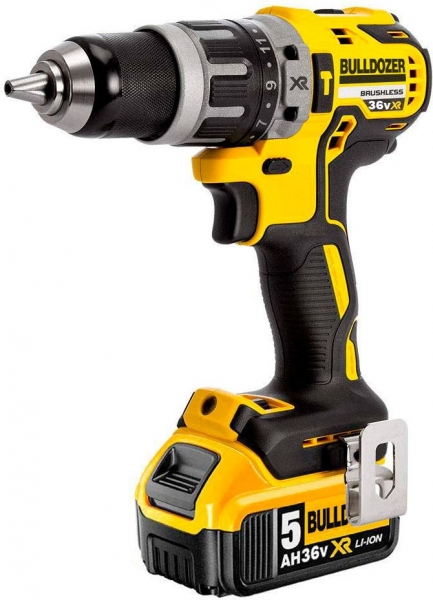 Bulldozer Pro 36 V 5 Ah Akülü Matkap