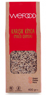 Wefood Üç Renkli Karışık Kinoa 400 gr