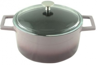 Lava Glaze Döküm Yuvarlak Tencere 20 cm