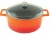 Lava Glaze Döküm Yuvarlak Tencere 24 cm