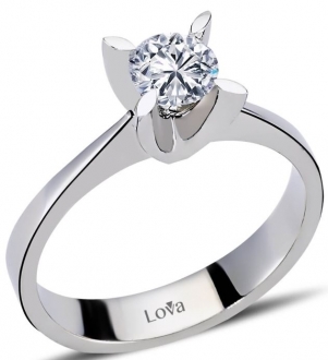 Lova 1050123 0.50 Karat Pırlanta Yüzük