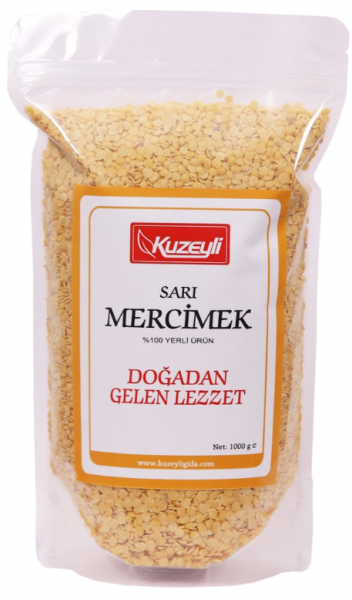 Kuzeyli Gıda Sarı Mercimek 1 kg