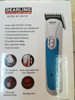 Dearling RD-791 Çok Amaçlı Tıraş Makinesi