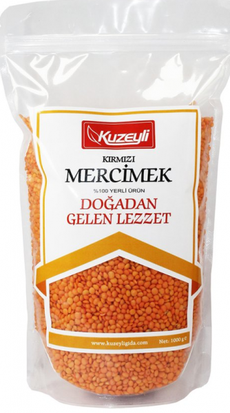 Kuzeyli Gıda Kırmızı Mercimek 1 kg
