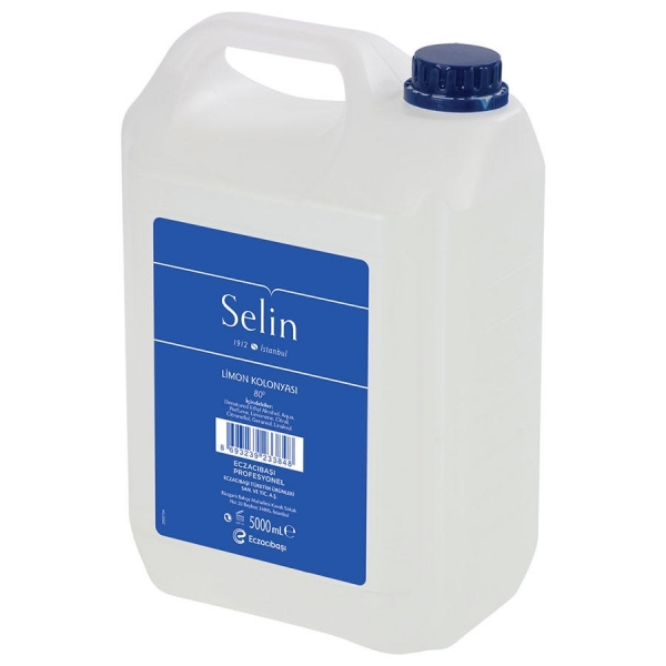 Selin Limon Kolonyası Bidon 5 lt (Dökme / 5 litre)