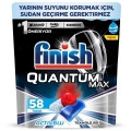Finish Quantum Max Tablet Bulaşık Makinesi Deterjanı 58 Adet resim