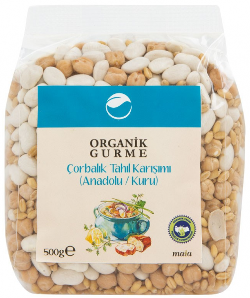 Organik Gurme Anadolu Kuru Çorbalık Tahıl Karışımı 500 gr