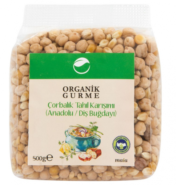 Organik Gurme Diş Buğdayı Çorbalık Tahıl Karışımı 500 gr