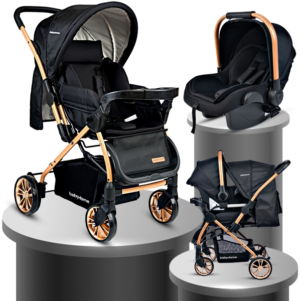 Baby Home BH-790 Gold Urbo Travel Sistem Bebek Arabası