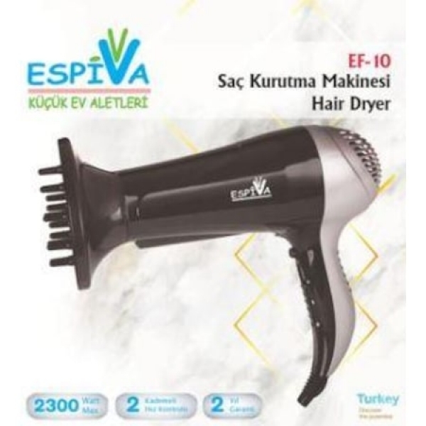 Espiva EF-10 Saç Kurutma Makinesi