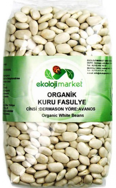 Ekoloji Market Organik Dermason Kuru Fasulye 500 gr