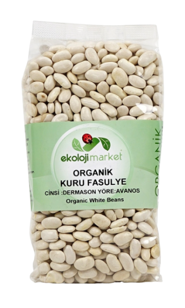 Ekoloji Market Organik Dermason Kuru Fasulye 800 gr