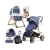 Kiwi City Way 6 In 1 Sleeper Travel Sistem Bebek Arabası
