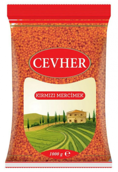 Cevher Kırmızı Mercimek 1 kg