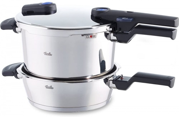 Fissler Vitaquick 6+2.5 Düdüklü Tencere (6 Litre / 2.5 Litre)