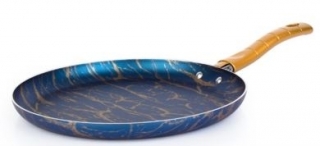 Acar Mermer Desen Granit Krep Tava 24 cm