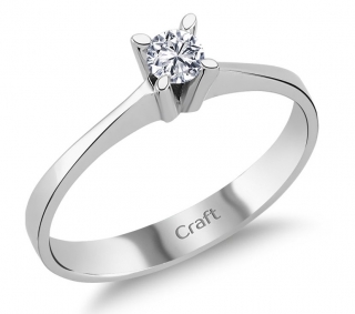Craft Pırlanta KY0120 0.15 Karat Pırlanta Yüzük