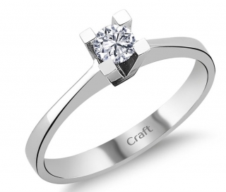 Craft Pırlanta KY0186 0.18 Karat Pırlanta Yüzük