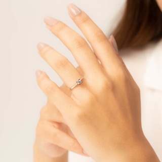Craft Pırlanta KY0219 0.24 Karat Pırlanta Yüzük