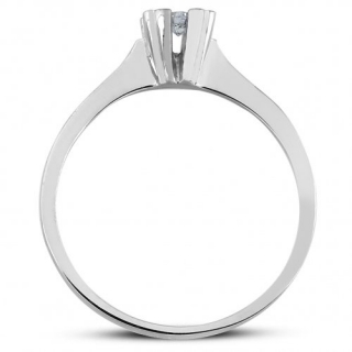 Goldstore DRS39787 0.07 Karat Pırlanta Yüzük