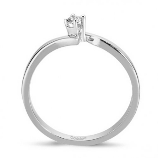 Goldstore SR37466 0.06 Karat Pırlanta Yüzük