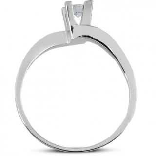 Goldstore DRS39788 0.13 Karat Pırlanta Yüzük