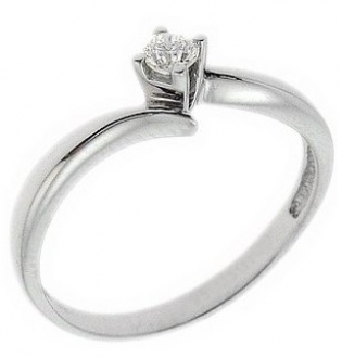 Goldstore DRS24313 0.10 Karat Pırlanta Yüzük