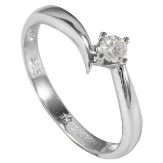 Goldstore DRS24313 0.10 Karat Pırlanta Yüzük