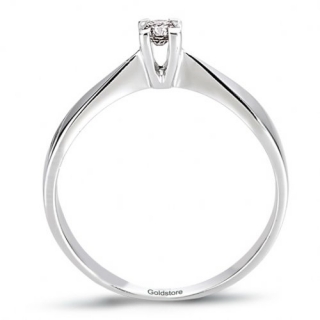 Goldstore DRS11491 0.10 Karat Pırlanta Yüzük