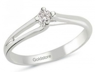 Goldstore DRS11490 0.09 Karat Pırlanta Yüzük