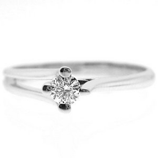 Goldstore DRS11490 0.09 Karat Pırlanta Yüzük