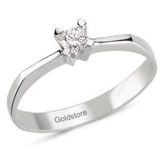 Goldstore DRS6336 0.11 Karat Pırlanta Yüzük