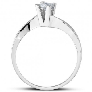 Goldstore DRS39779 0.18 Karat Pırlanta Yüzük