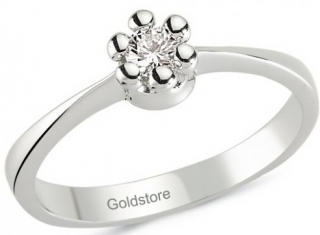 Goldstore DRS9635 0.13 Karat Pırlanta Yüzük
