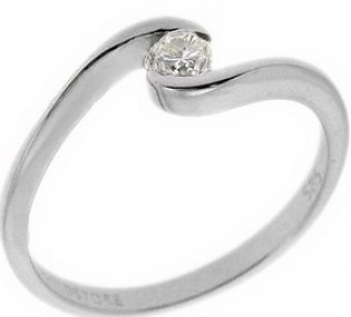 Goldstore DRS11553 0.18 Karat Pırlanta Yüzük