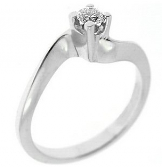 Goldstore DRS9643 0.19 Karat Pırlanta Yüzük
