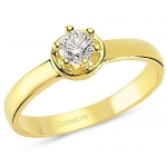 Goldstore DRS24255 0.26 Karat Pırlanta resim