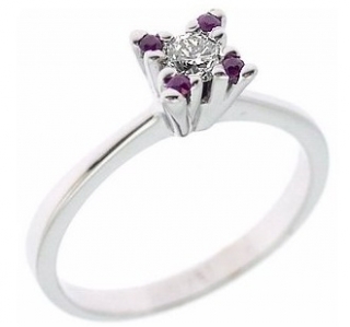 Goldstore DRS6032 0.18 Karat Pırlanta Yüzük