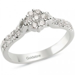 Goldstore DRF24279 0.30 Karat Pırlanta resim