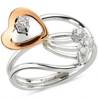 Goldstore DRF2882 0.13 Karat Pırlanta Yüzük