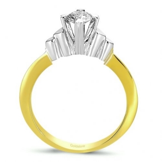Goldstore DRS6989 0.36 Karat Pırlanta Yüzük